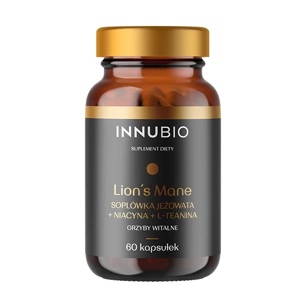 innubio-soplowka-jezowata-ekstrakt-lions-mane-z-L-teanina-i-niacyna-60-kapsulek.webp